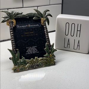 Market Bazaar Jungle Picture Frame 3.5” x 5” Tall